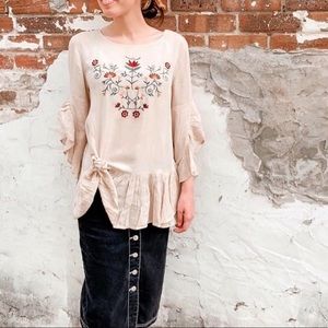 Embroidered Boutique Blouse